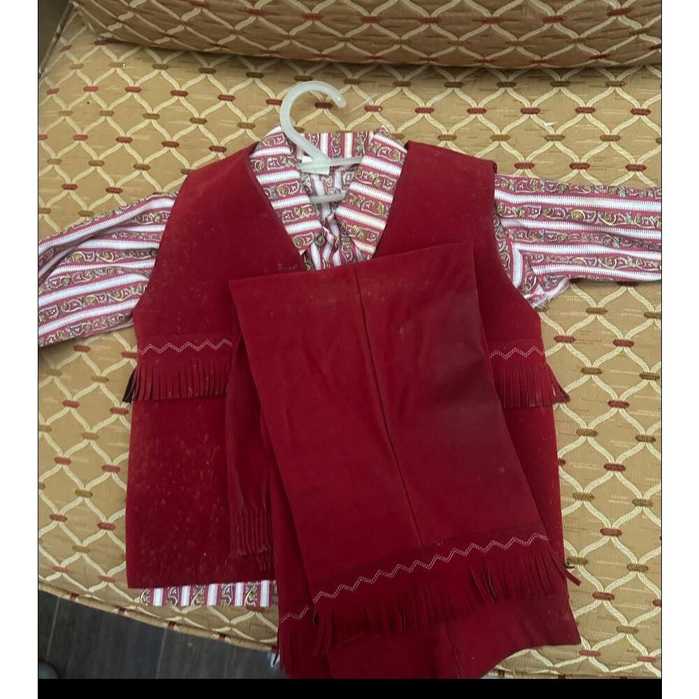 Vintage Fawn Togs 3 piece western ware. Size 4